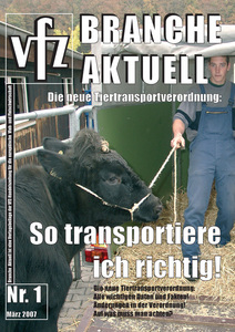 VFZ-Sonderveröffentlichung Tiertransporte