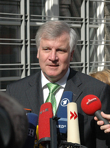 Horst Seehofer, MdB, Bundesminister für Ernährung, Landwirtchaft und Verbraucherschutz
